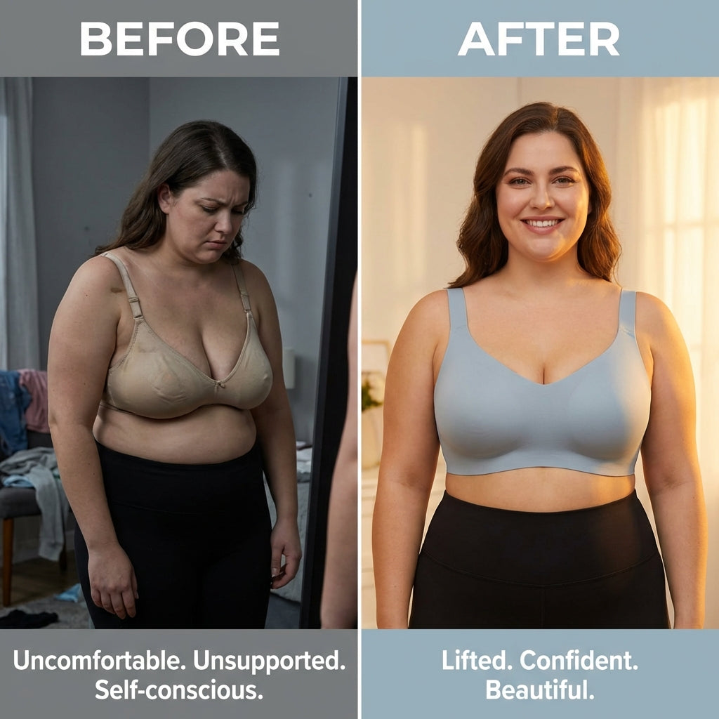 Your Bra Shouldn't Be the Hardest Part of Your Day.